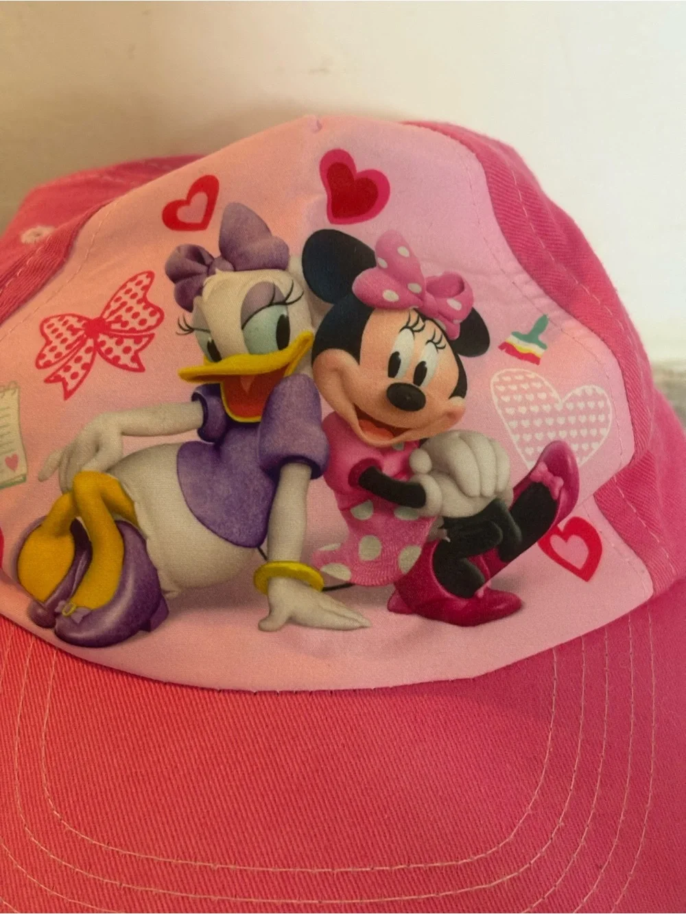 Disney Pink Minnie & Daisy Kids Baseball Hat